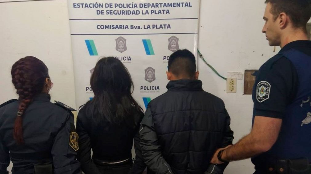 Al momento de la captura quisieron huir pero finalmente fueron capturados en la intersección de las calles 72 y 3.
