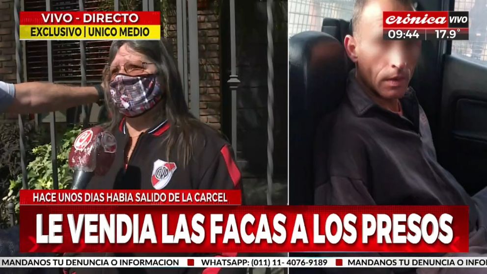 Vecinos escucharon la confesión del acusado del femicidio de Liliana Lezcano a la Policía (Crónica HD).