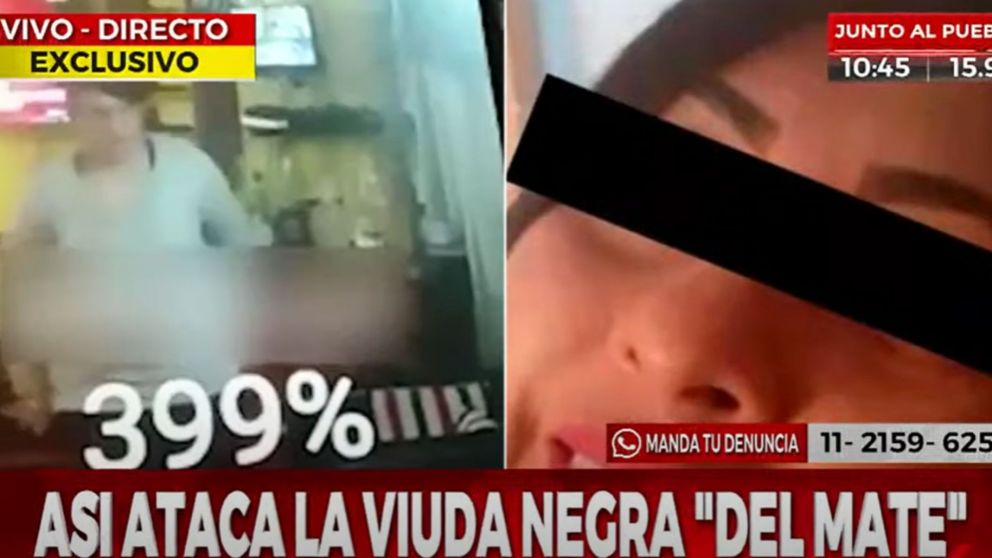 El robo quedó grabado por las cámaras de seguridad de la vivienda.