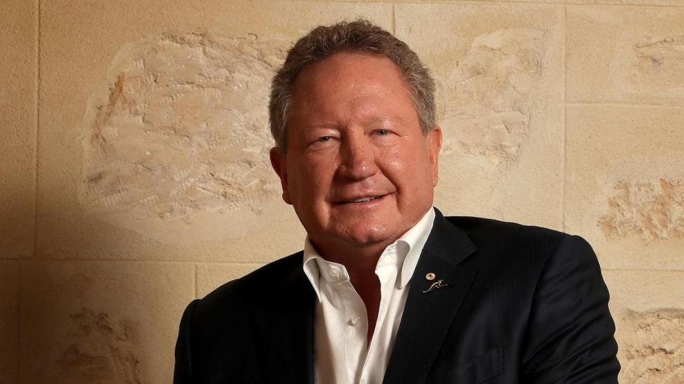 Andrew Forrest, el millonario que invertirá en hidrógeno verde (Archivo).