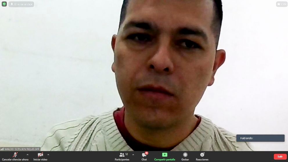 El imputado, Waldo Servián Riquelme (35), se negó a declarar en el juicio (Télam).