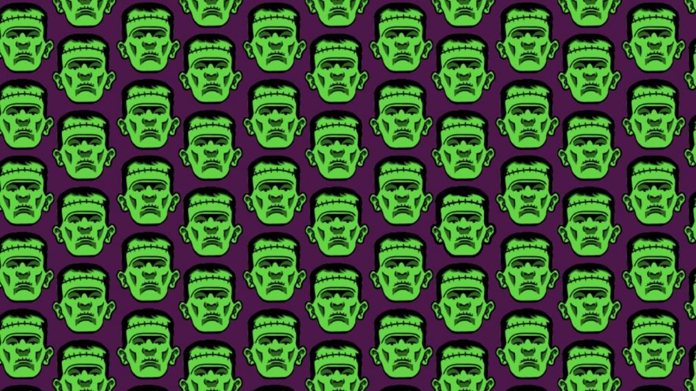 En este reto viral deberá encontrar en menos de 10 segundos a los dos Frankenstein que no tienen la característica cicatriz en la frente.