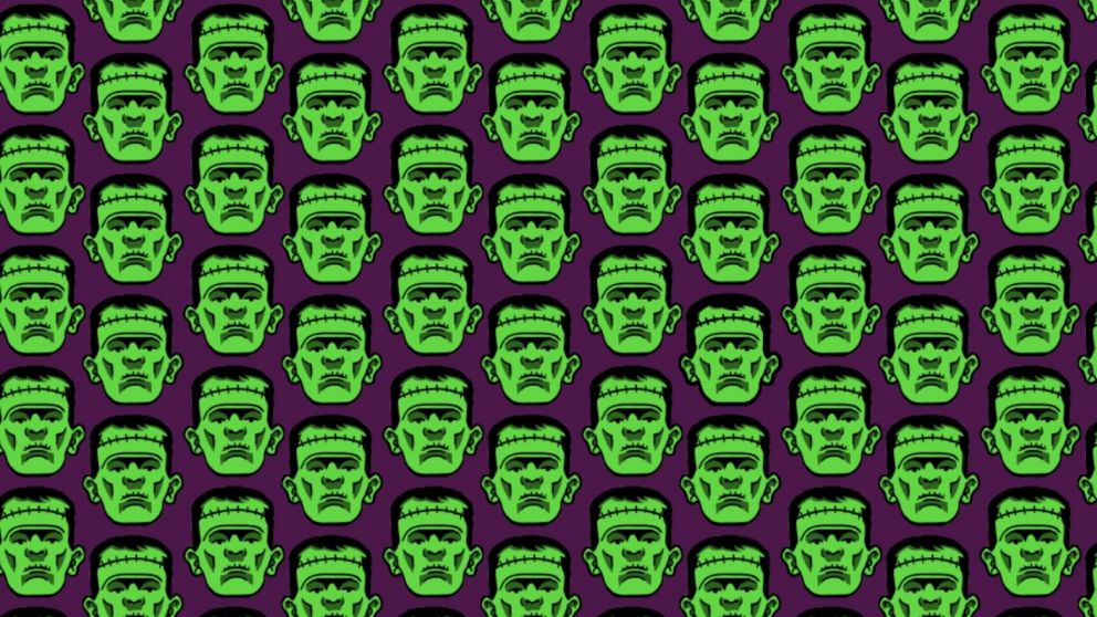 En este reto viral deberá encontrar en menos de 10 segundos a los dos Frankenstein que no tienen la característica cicatriz en la frente.