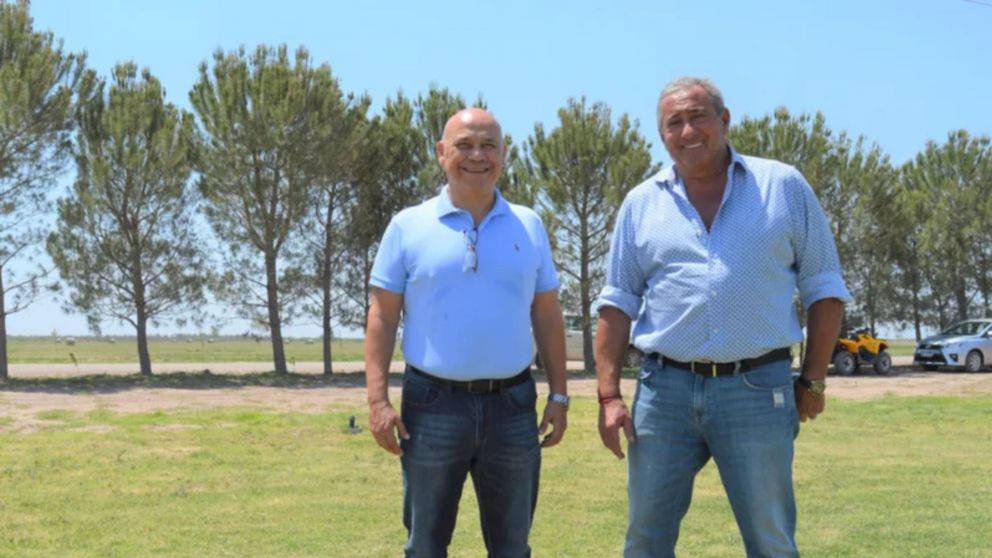 Olmos y Santander, los empresarios a cargo del proyecto.