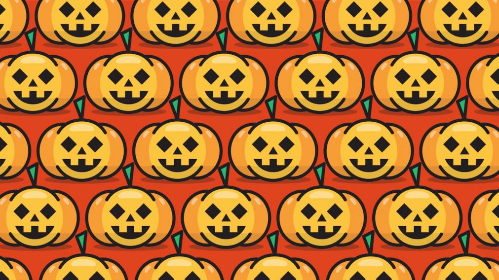 En este reto viral tendrá que hallar en menos de 10 segundos a las dos calabazas de Halloween diferentes al resto.