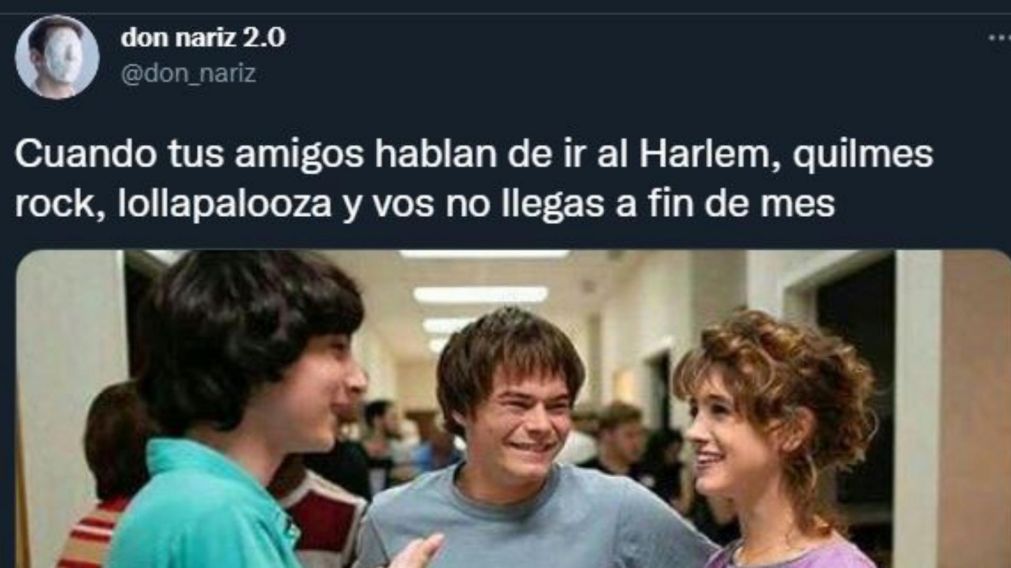 El Lollapalooza generò una ola de memes en las redes sociales (Twitter).