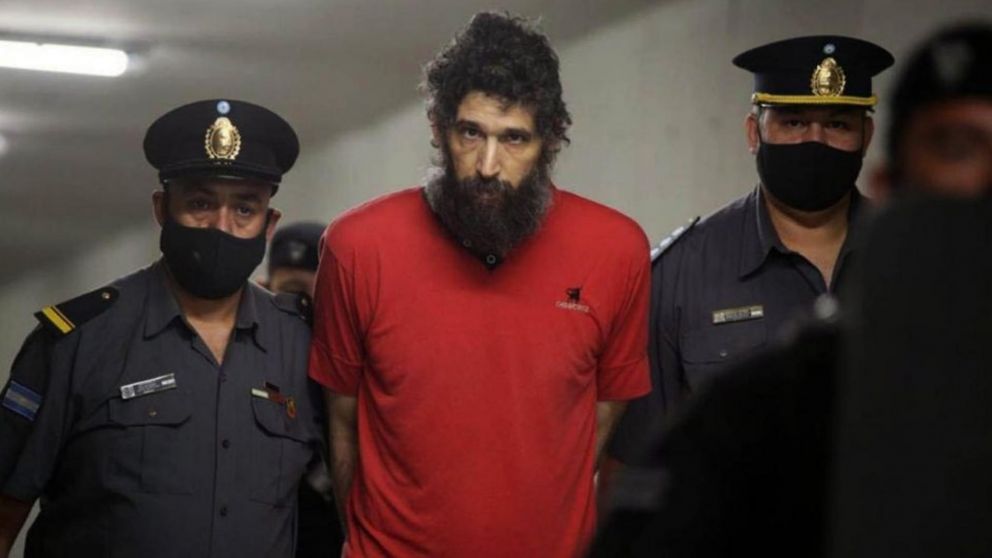 Comenzó el juicio al "Hombre gato" y lo echaron porque no dejó de maullar (Gentileza Gabriel Arias).