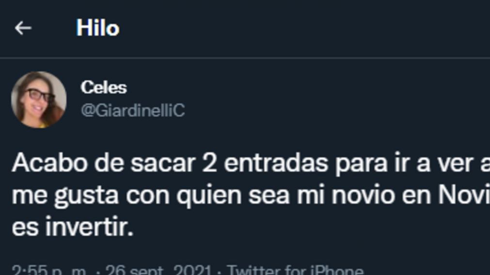 El tuit que se volvió viral en pocos días.