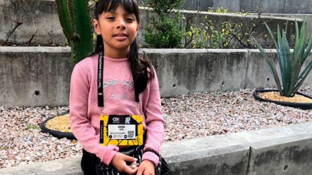 Adhara Maite Pérez Sánchez es conocida como la niño genio mexicana.