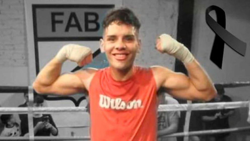 Milton Aranda, el boxeador de 21 años que fue asesinado el domingo a la madrugada en Marcos Paz.