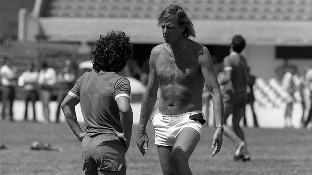César Menotti, uno de los símbolos del fútbol argentino.