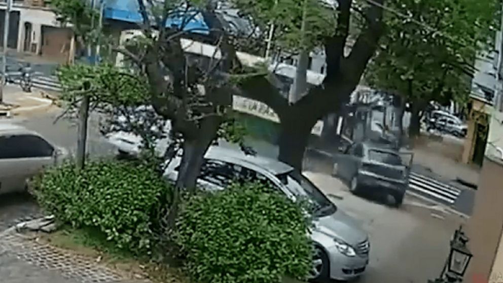 El siniestro tuvo lugar en Banfield (Captura de video).