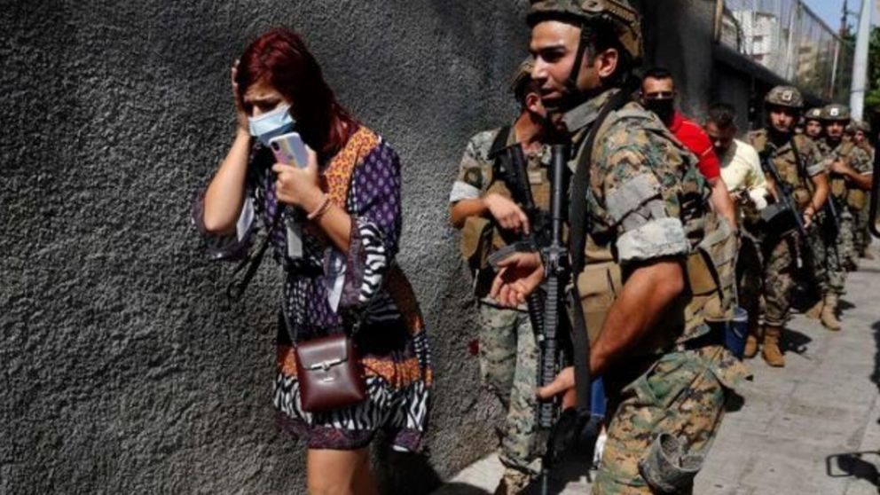 Al menos seis personas murieron y más de 30 resultaron heridas este jueves tras el impactante tiroteo en Beirut. (Gentileza: The Fhiladelphia Inquier)