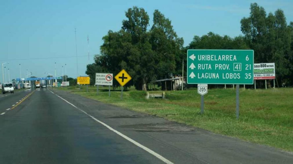Sobre la Ruta Provincial 205 se repavimentarán la calzada y banquinas existentes.