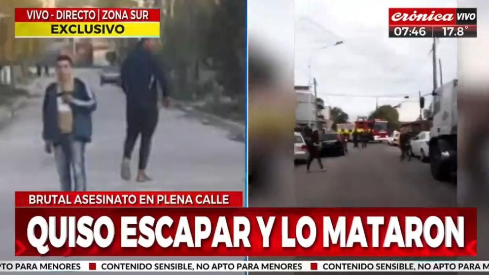 El asesinato ocurrió en Honduras al 1600, en la localidad de Gerli, partido de Lanús (Crónica HD).