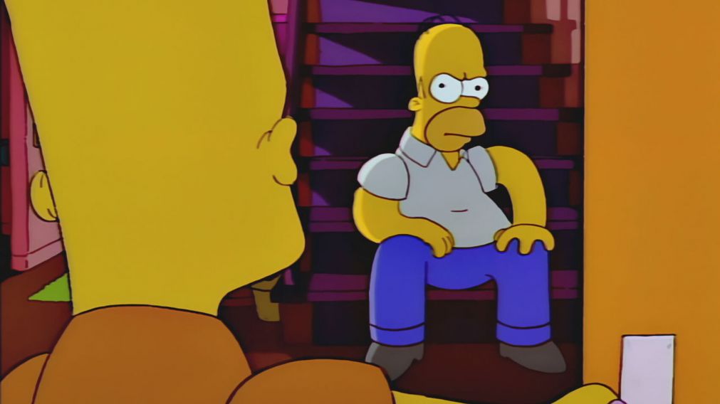 Criticó los chistes con referencias de Los Simpson y los fans de la serie no se lo perdonaron (imagen Twitter).