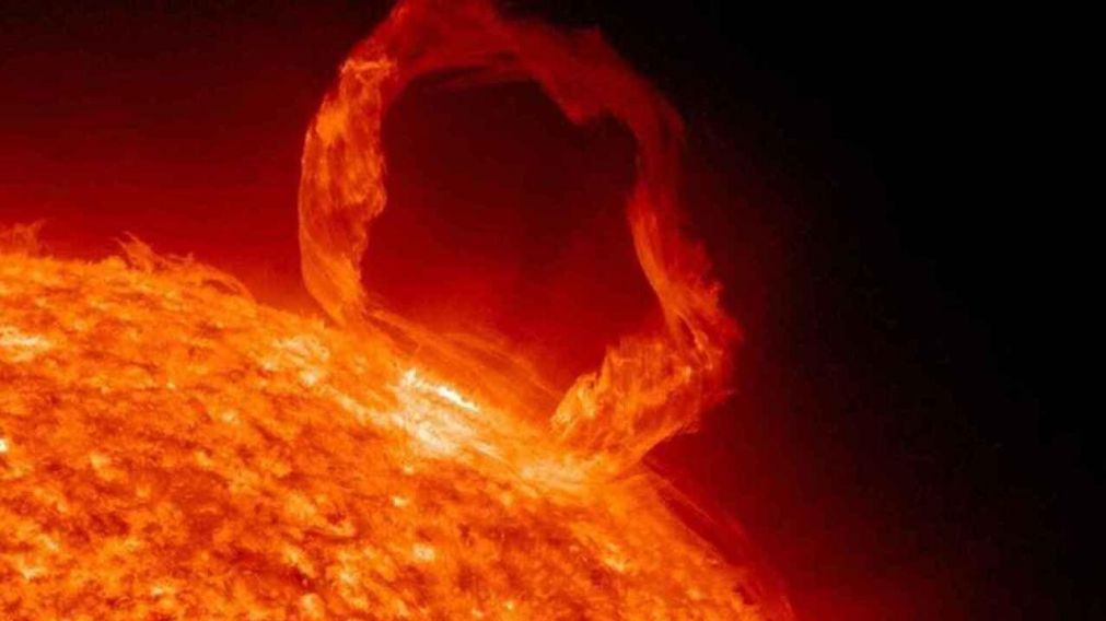 Las tormentas geomagnéticas se producen por las erupciones solares.