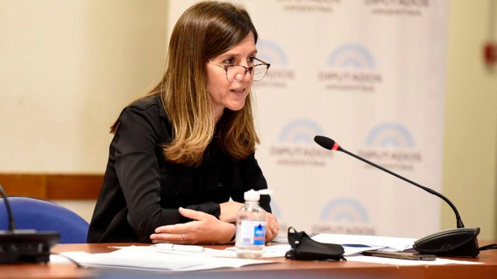 Fernanda Raverta destacó el aumento de los salarios familiares (Archivo).