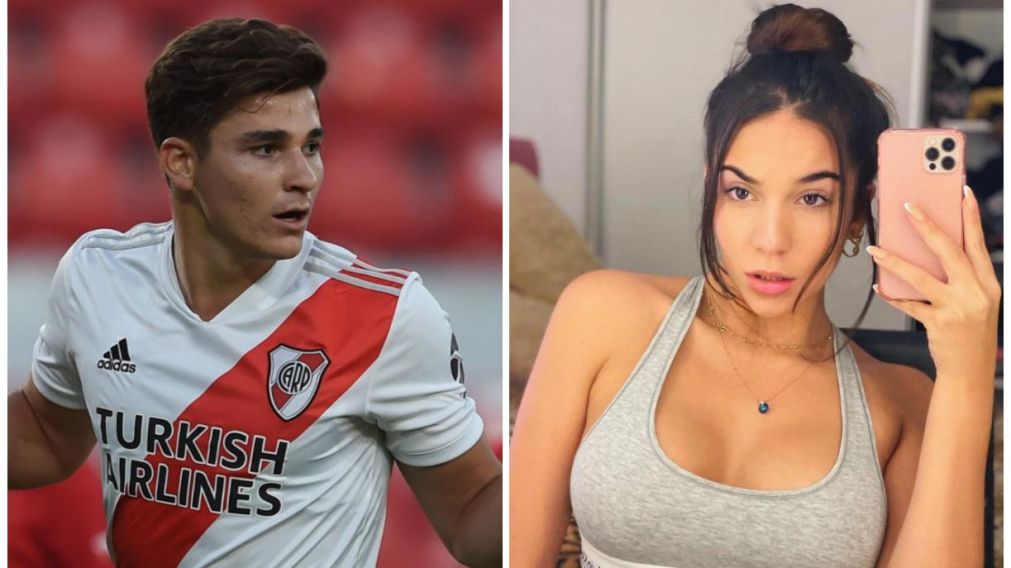 El delantero de River le respondió a Luciana Milessi con un saludo por el día de su cumpleaños y la joven tiktoker reaccionó en sus redes sociales.
