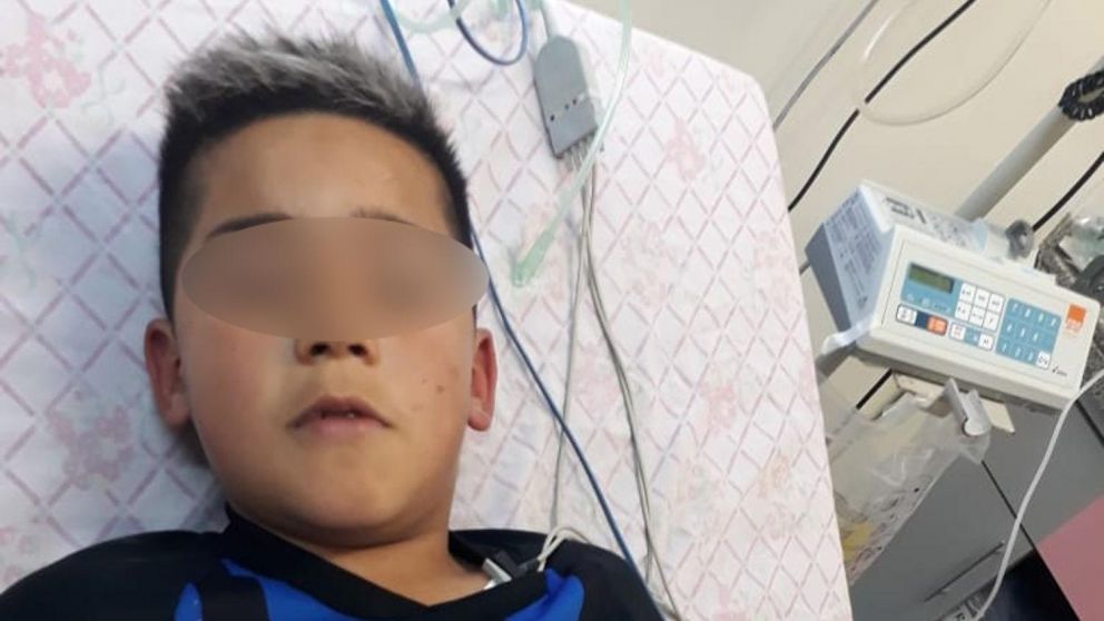 Alexis, de 10 años, fue baleado por un policía mientras compraba en un kiosco frente a su casa en La Tablada (Crónica HD).