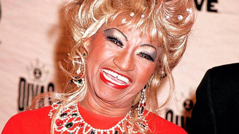 Celia Cruz, la reina de la salsa.