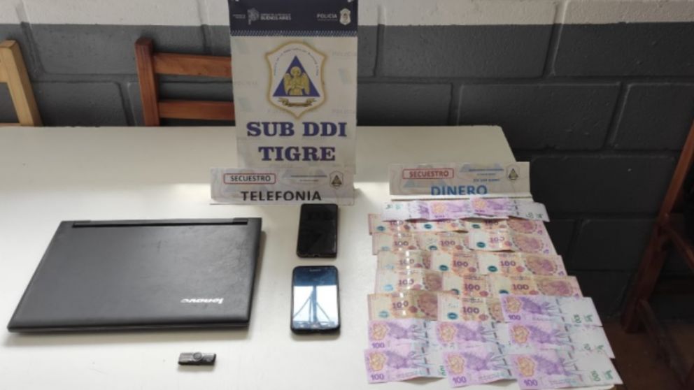 Estos son los diversos elementos que fueron incautados en el allanamiento.