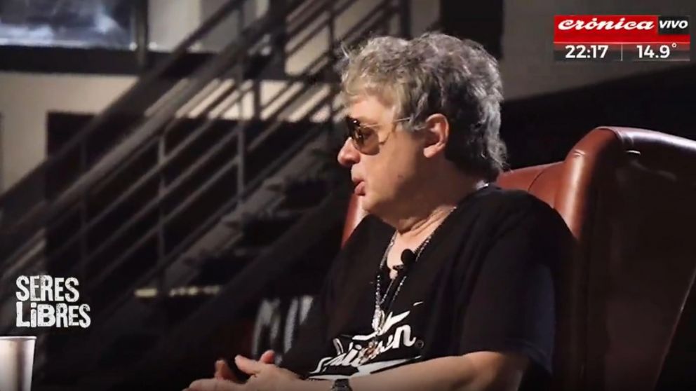 Juanse pasó por "Seres Libres" y habló sobre su adicción a las drogas. (Captura video)