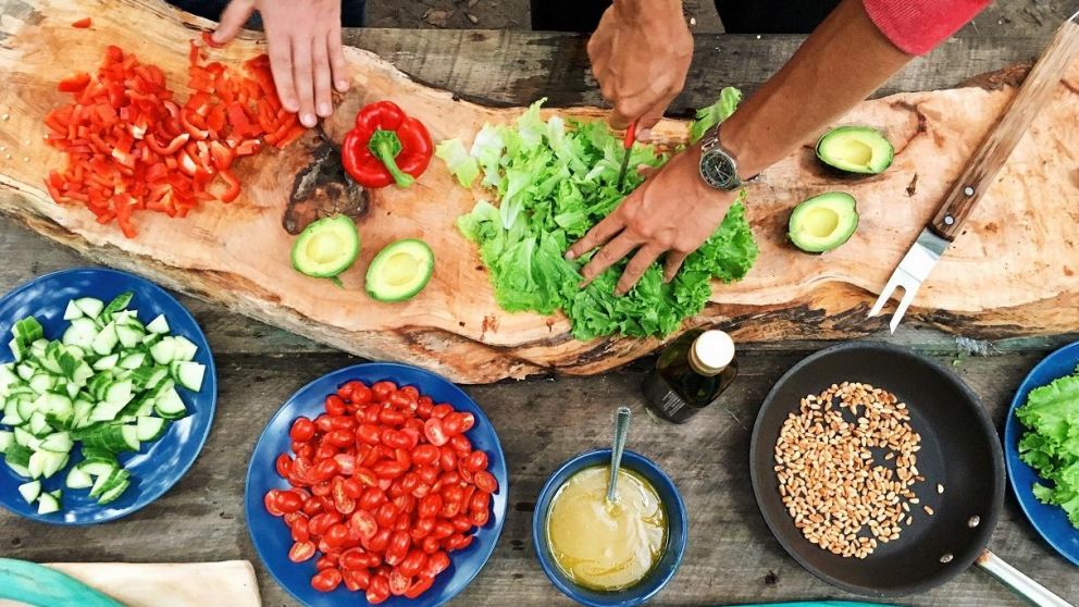 El vegetarianismo consiste en eliminar el consumo de carne de la dieta alimenticia. Una de las metas principales es ir abandonando otro tipo de productos de origen animal.