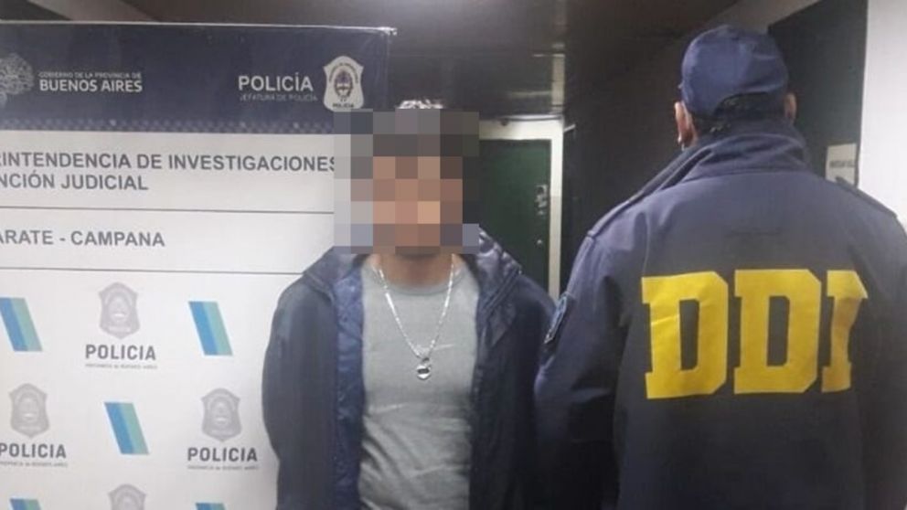 Este es el hombre, de 32 años, que fue apresado por los investigadores policiales.