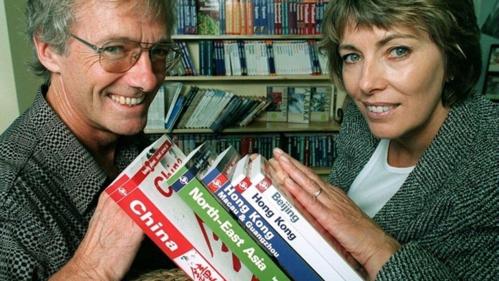 Maureen y Tony Wheeler amasaron a una fortuna (Archivo).