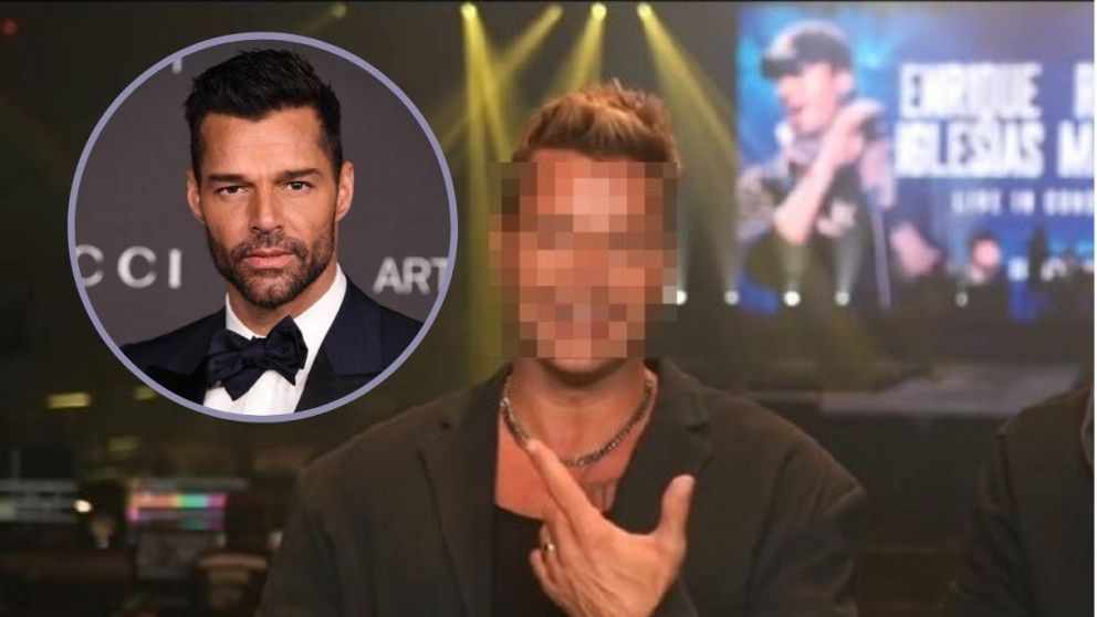 El galán boricua sorprendió a sus fanáticos con su "nueva cara" durante una entrevista con su colega Enrique Iglesias para Univisión.