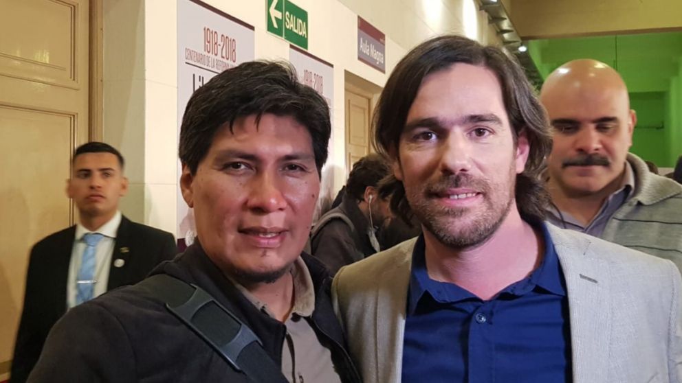 Alejandro Vilca se desempeña como diputado provincial del Frente de Izquierda desde 2017.