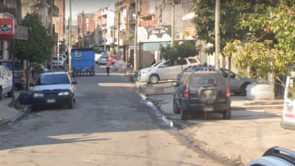 El hecho se produjo en este vecindario, en el oeste del conurbano.