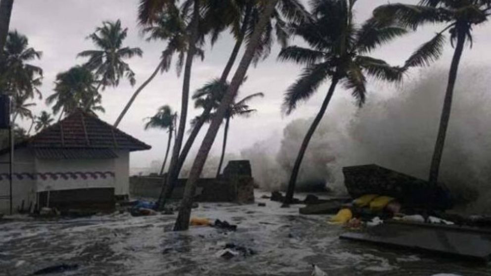Por el ciclón Gulab fueron evacuadas más de cien mil familias. (Gentileza: Kolkatahindi News)