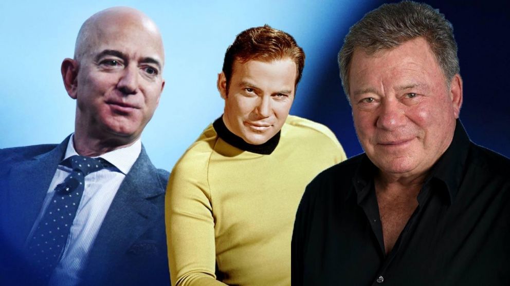 El viaje de William Shatner ser�a financiado por Jeff Bezos.