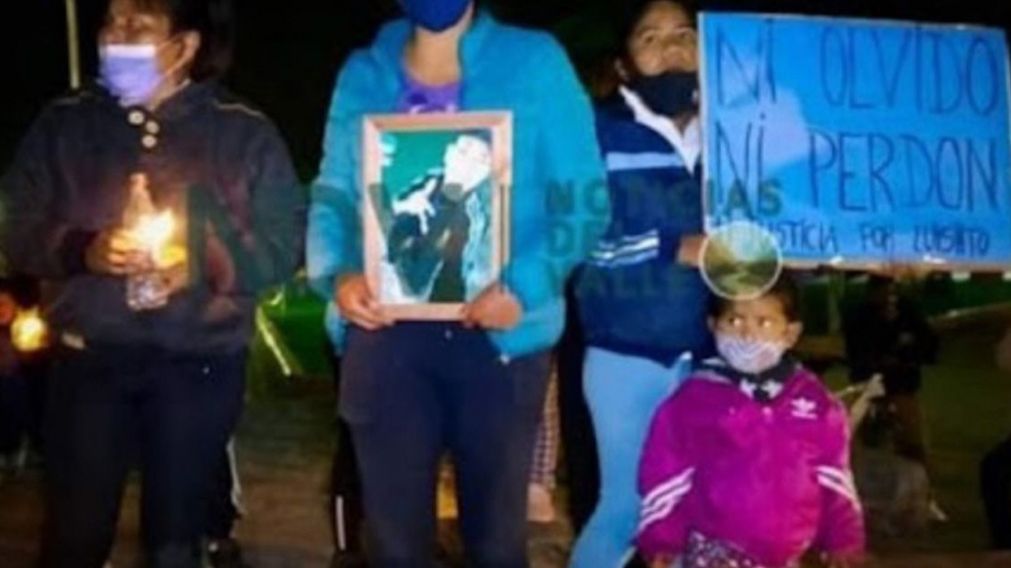 Familiares de la v�ctima hicieron marchas reclamando justicia