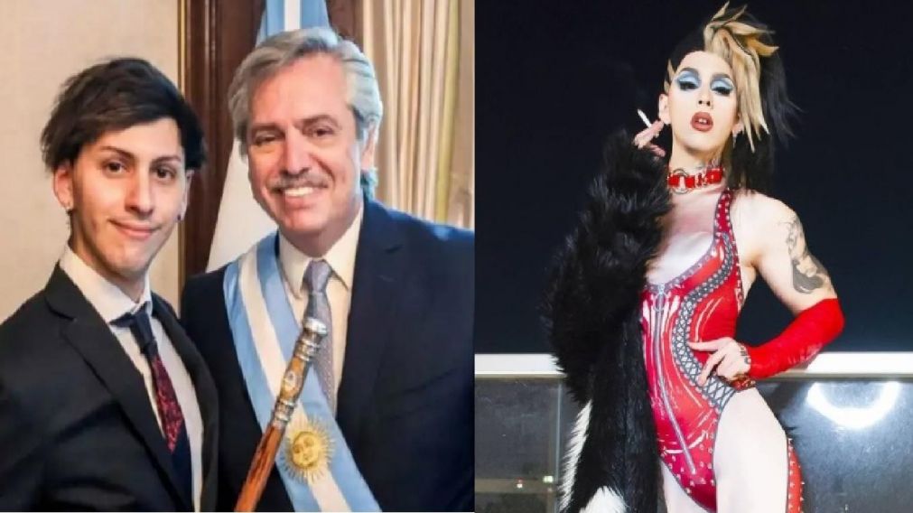 Conocé quién es Tani "Dyhzy" Fernández, el hijo no binario del presidente Alberto Fernández.