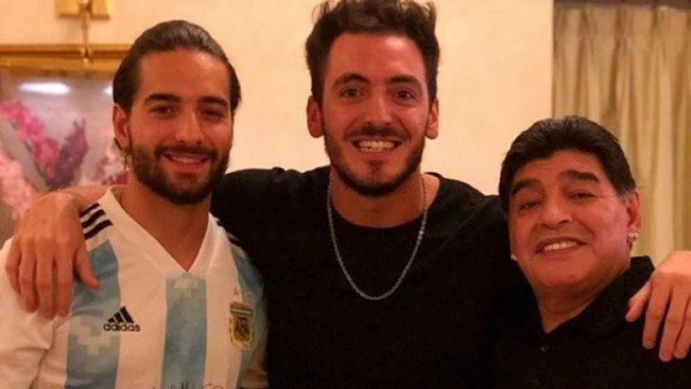 Declaró el ex yerno de Maradona dijo que "se lo veía como muy apagado".