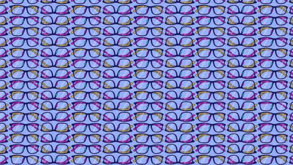 Hay que encontrar en 20 segundos a los cuatro anteojos que les falta una pata del armazón.
