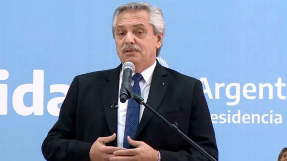"No me van a ver atrapado en disputas innecesarias", dijo Alberto Fernández. (Gentileza: El cronista)