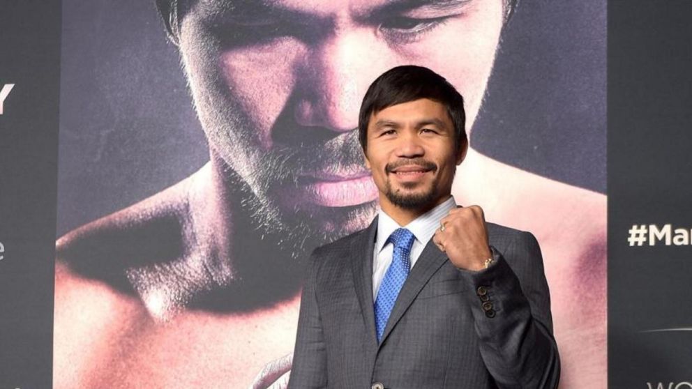 El boxeador de 42 años comenzó su carrera política en 2010 cuando fue electo diputado y luego en 2016, senador.