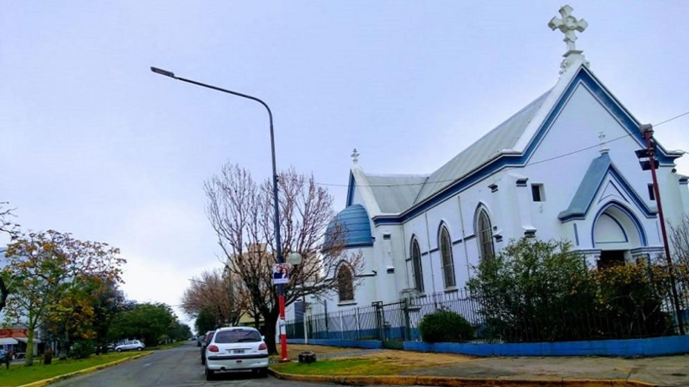 La parroquia Nuestra Señora de Lourdes, donde ocurrieron los hechos.