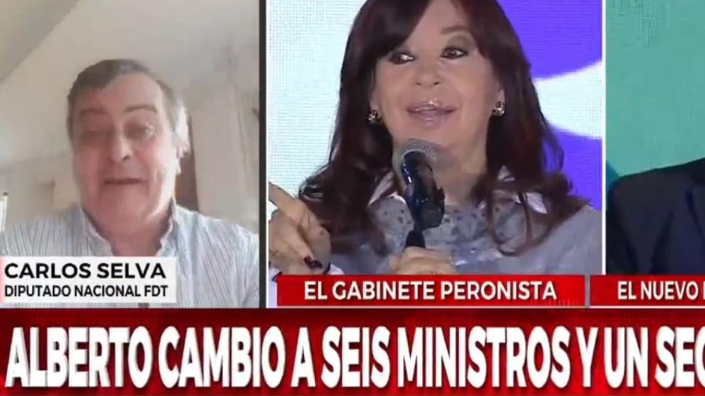 Carlos Selva dialogó con Crónica HD sobre los resultados de las PASO 2021 (Captura de TV).