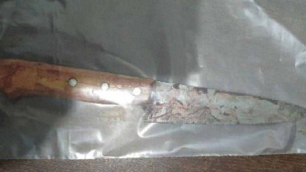 El agresor fue arrestado tras apuñalar a la madre y al padrastro de su novia .