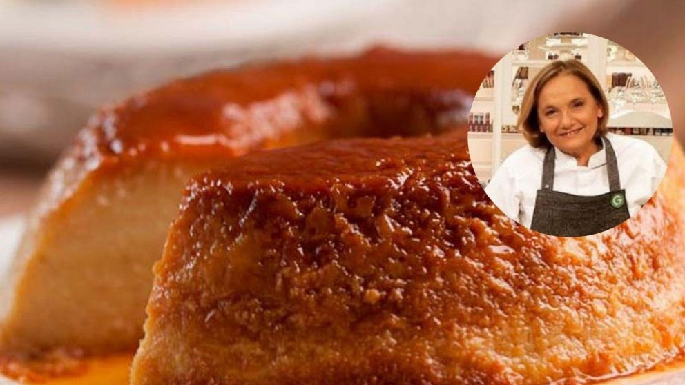El budín de pan, en las manos de Dolli Irigoyen, una receta imperdible.