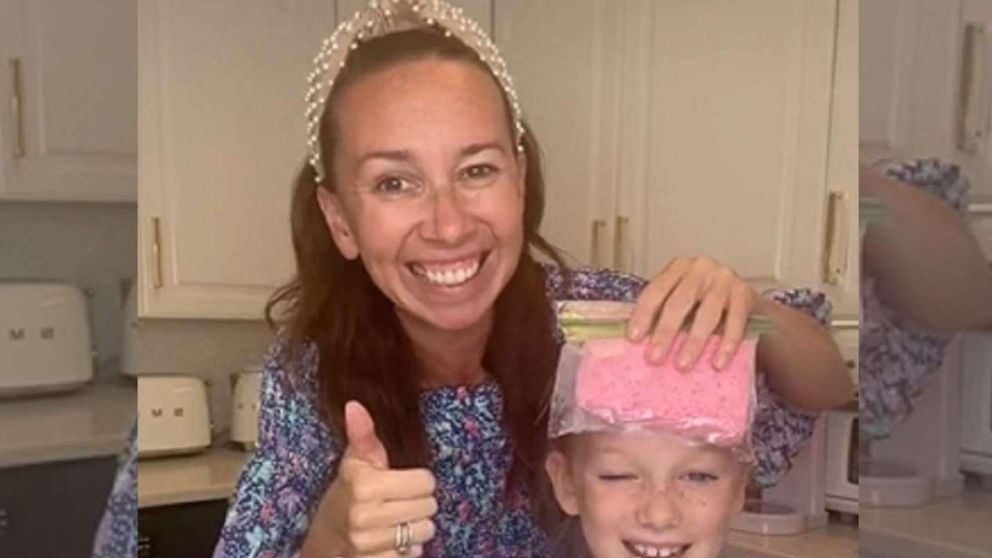 Shannon Doherty y su hija muestran el ingenioso truco ecológico.