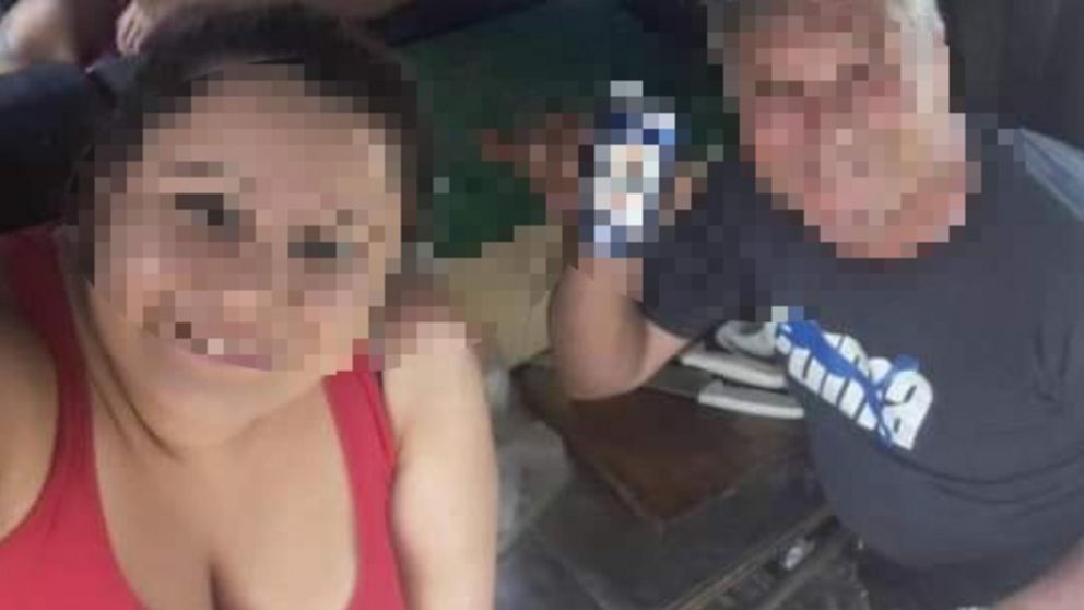 La pareja acusada de abusar sexualmente de las dos menores de edad.
