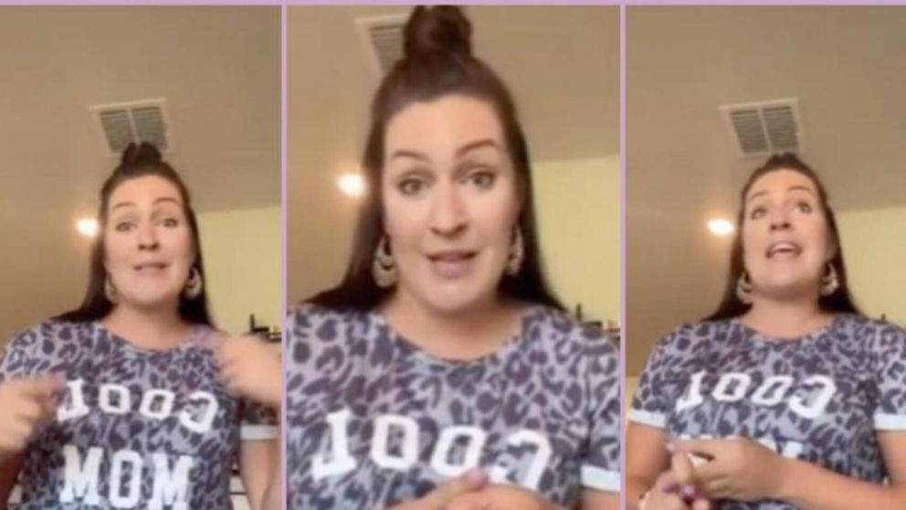 La mujer le hacer pagar a su hijo de 7 años los servicios que utiliza en su casa (imagen captura vídeo).