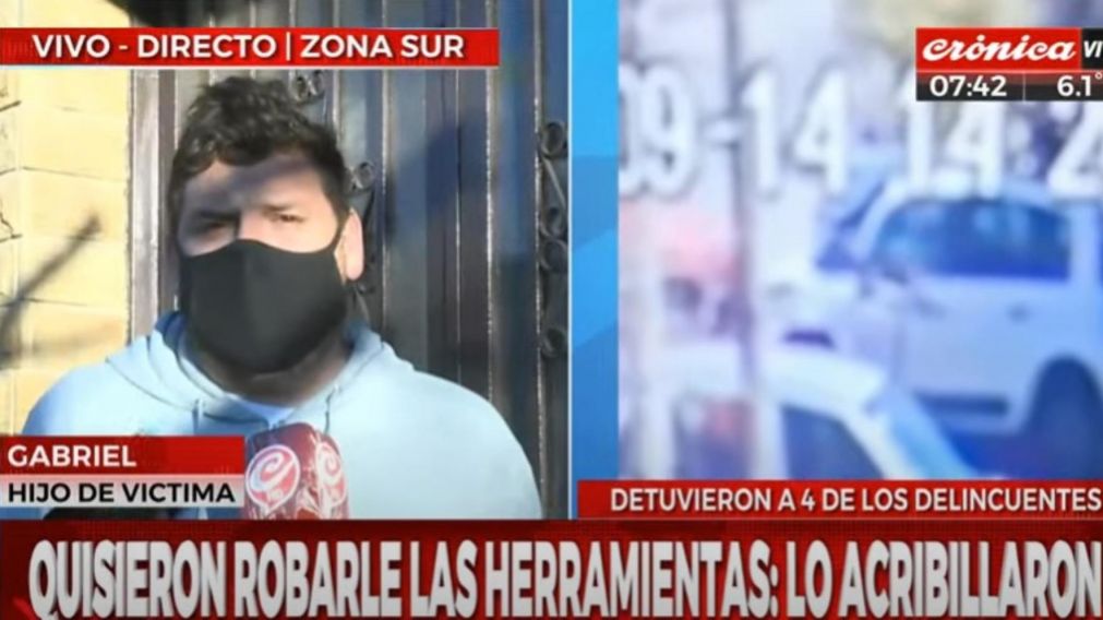 Al hombre de 74 a�os lo mataron de dos tiros en Remedios de Escalada.