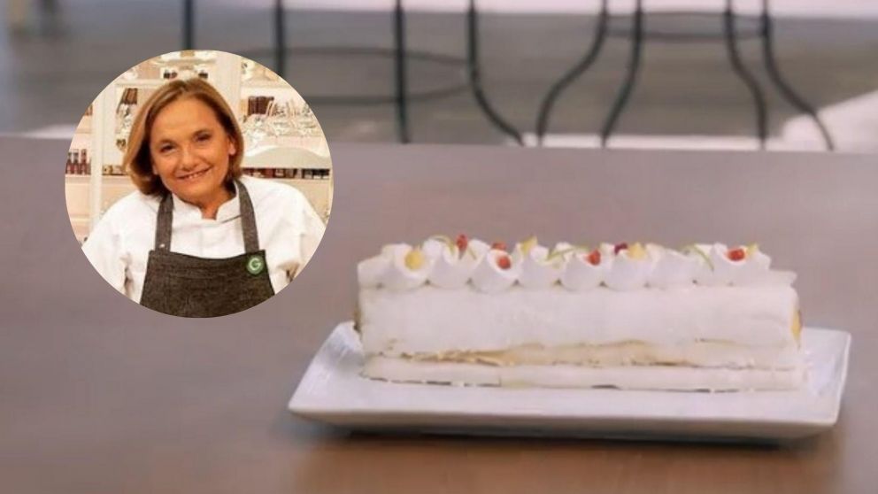 Aprendé a hacer el arrollado de merengue de Dolli Irigoyen.